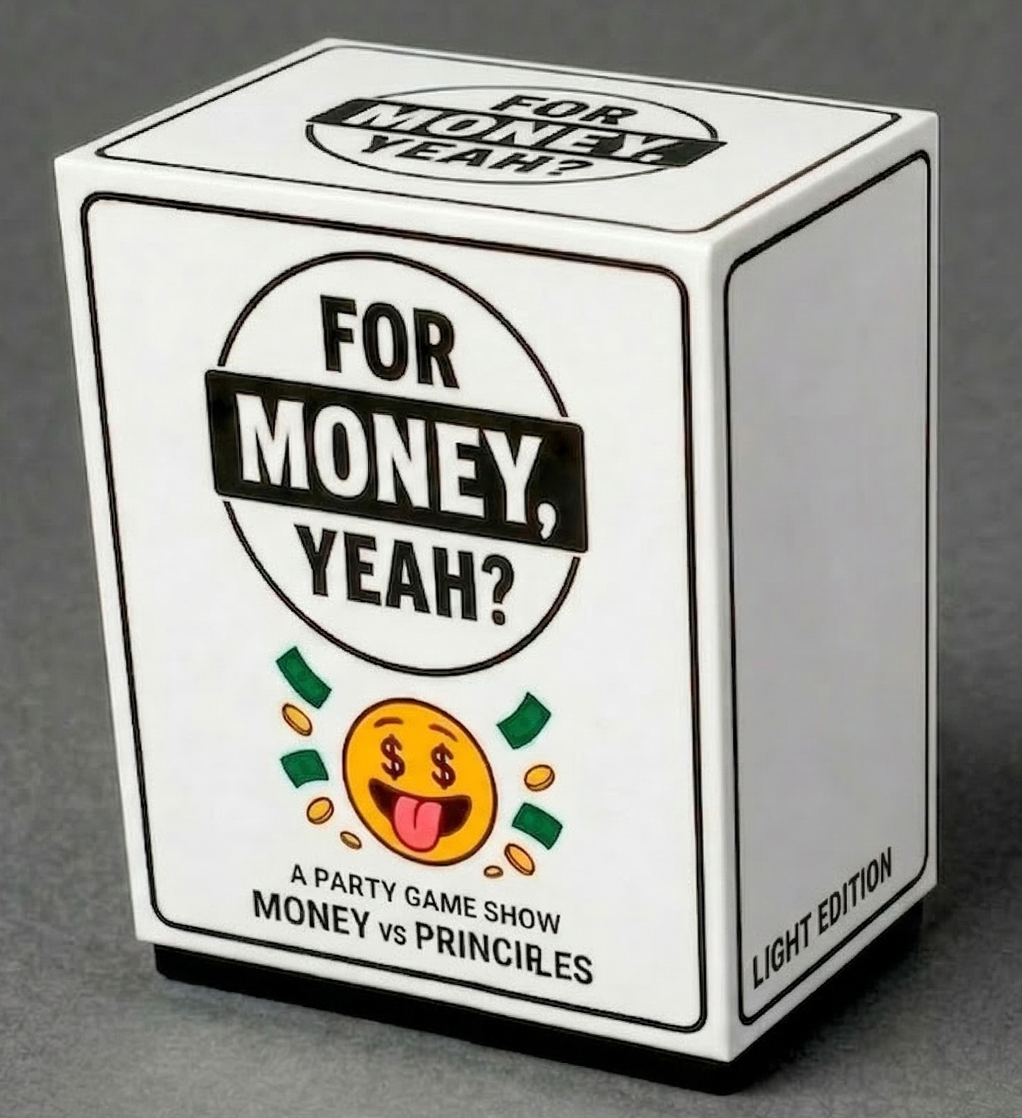 For Money, Yeah? Light Edition box